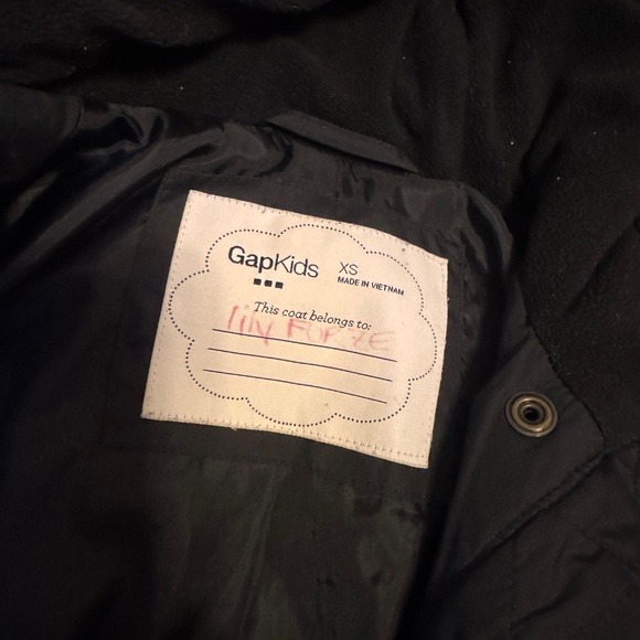 Gap kids puffer jacket size xs 5-6 - Picture 3 of 5